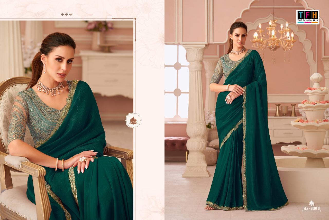 TFH salsa style georgette online saree shopping in surat