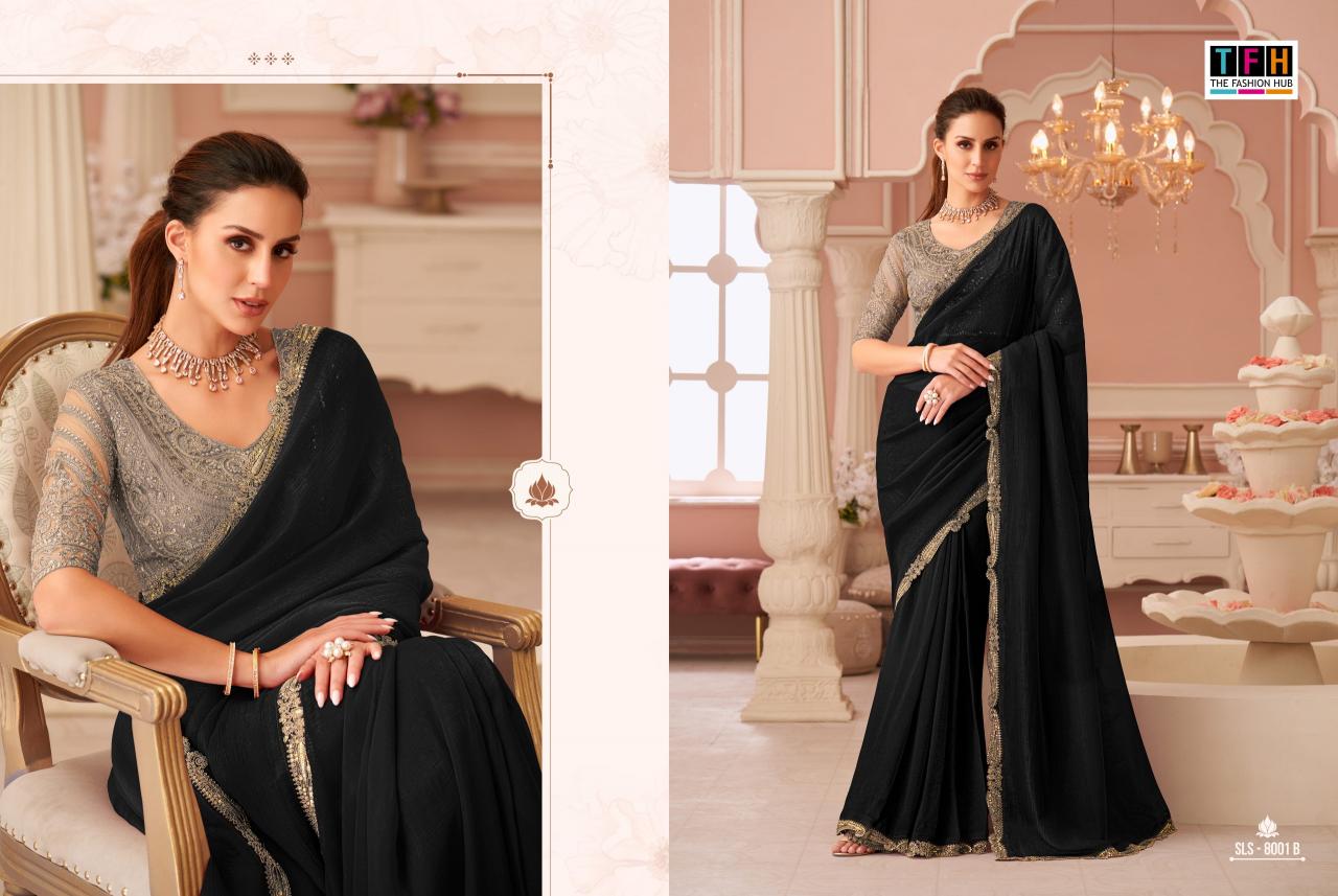 TFH salsa style georgette online saree shopping in surat