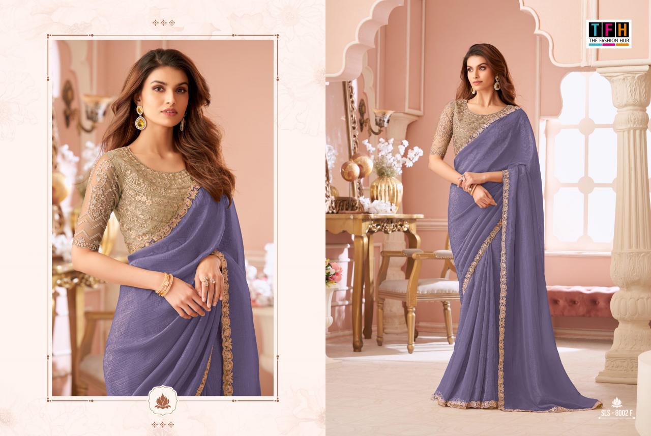 TFH salsa style georgette online saree shopping in surat