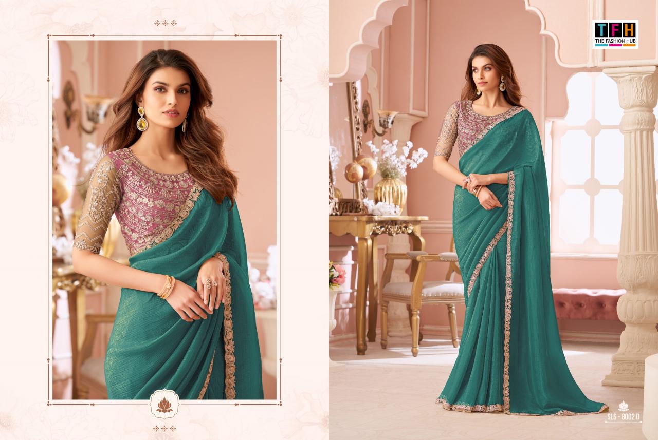 TFH salsa style georgette online saree shopping in surat