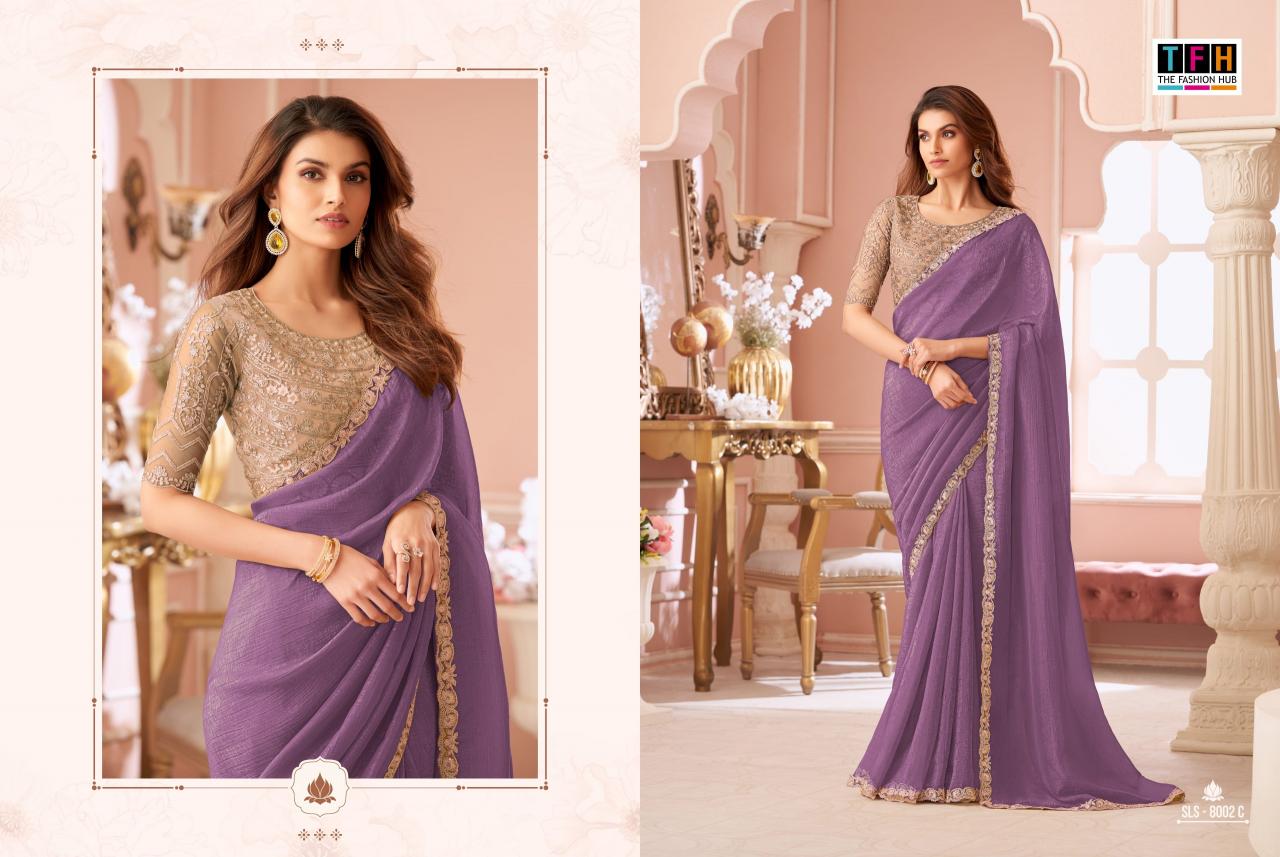 TFH salsa style georgette online saree shopping in surat
