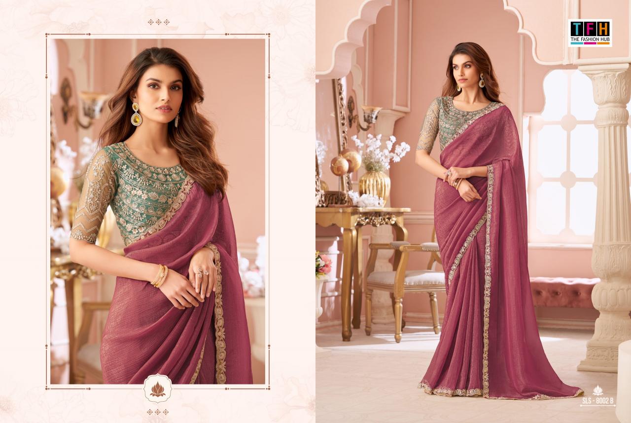 TFH salsa style georgette online saree shopping in surat