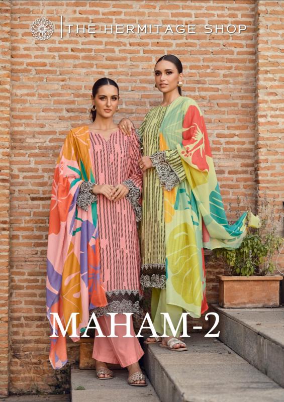 The hermitage shop maham edition 2 wholesale dress material india