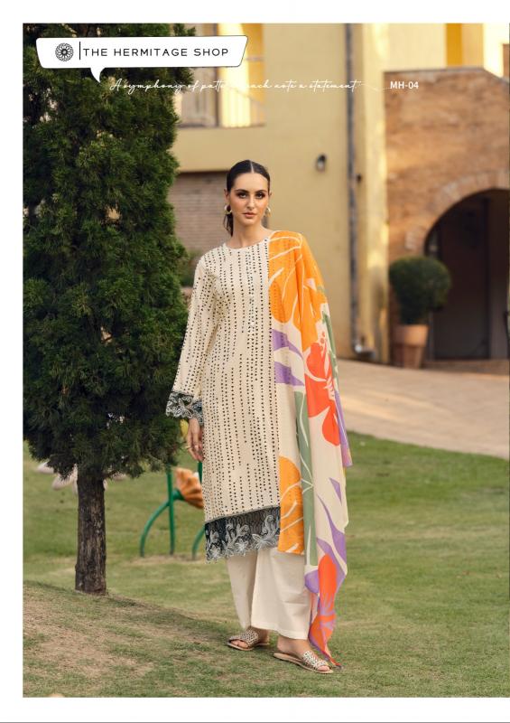 The hermitage shop maham edition 2 wholesale dress material india