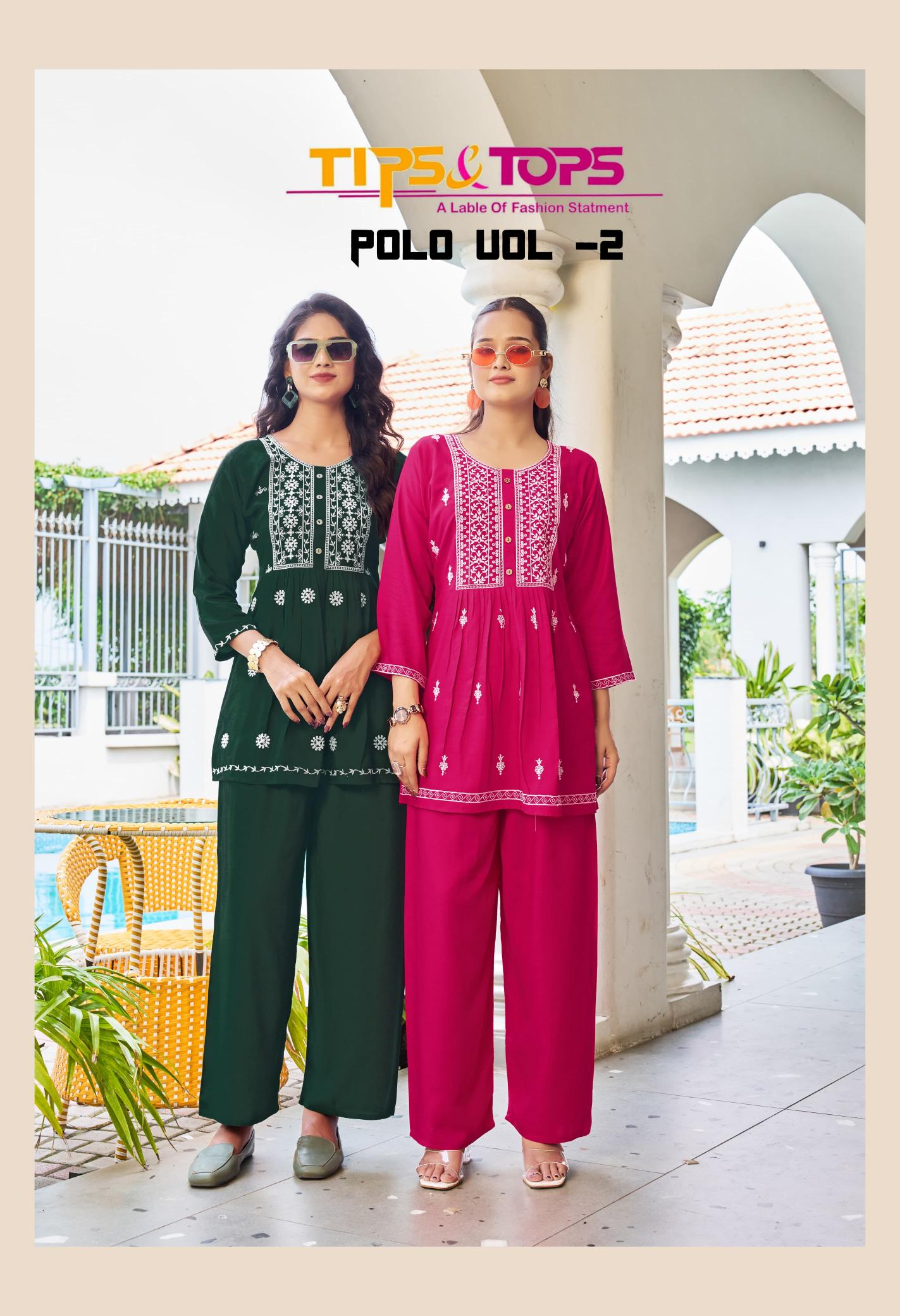 Tips & tops polo vol 2 reyon slub cord set factory products details