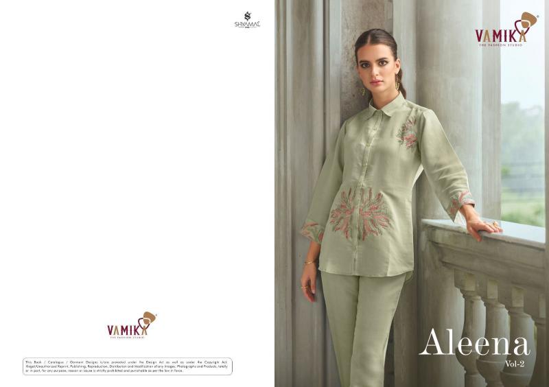 Vamika aleena vol 2 coord set wholesale cloth market in surat with price list