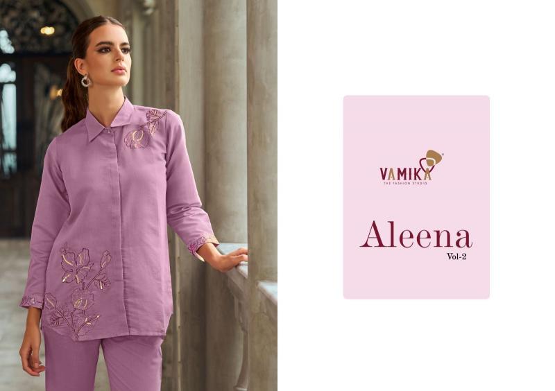 Vamika aleena vol 2 coord set wholesale cloth market in surat with price list