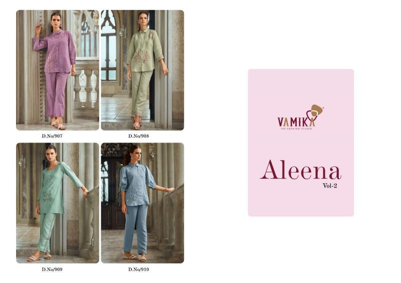 Vamika aleena vol 2 coord set wholesale cloth market in surat with price list