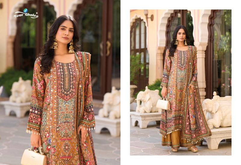 Your choice seerat 3 heavy chinon wholesale latest salwar kameez designs catalogue