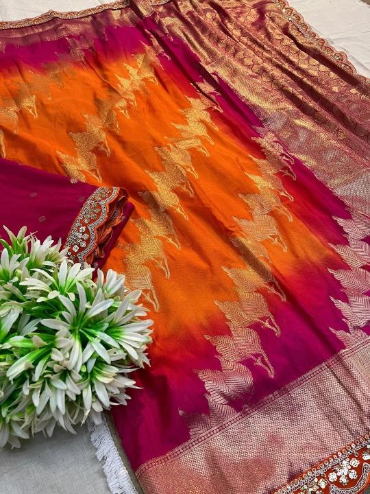 Akshara khadi georgette silk designer surat saree market