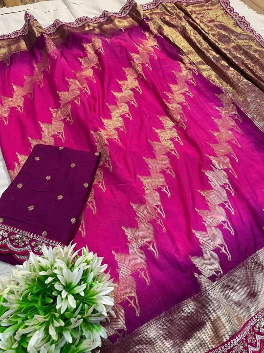 Akshara khadi georgette silk designer surat saree market