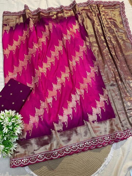 Akshara khadi georgette silk designer surat saree market