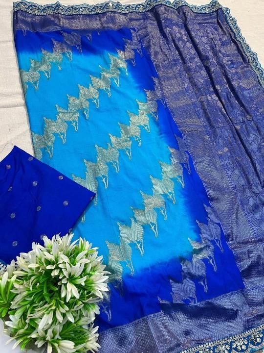 Akshara khadi georgette silk designer surat saree market