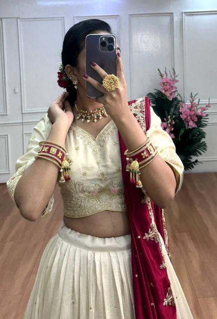 ANOKHI Georgette Lehenga choli wholesale market