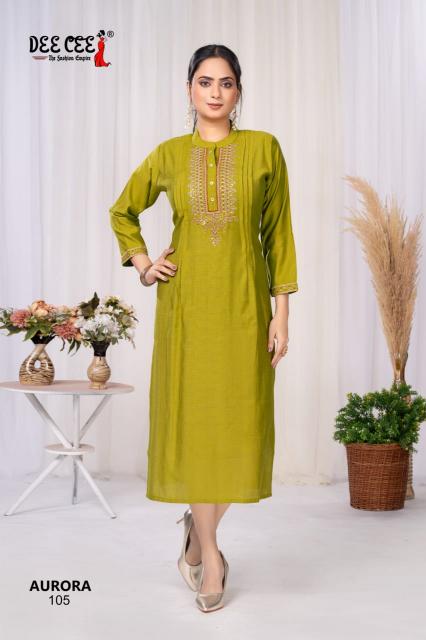 Deecee aurora morni silk surat kurti market wholesale price list 