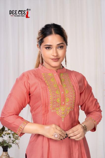 Deecee aurora morni silk surat kurti market wholesale price list 