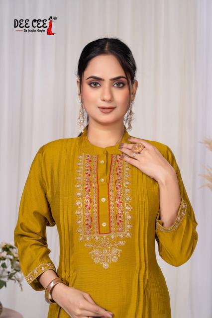 Deecee aurora morni silk surat kurti market wholesale price list 