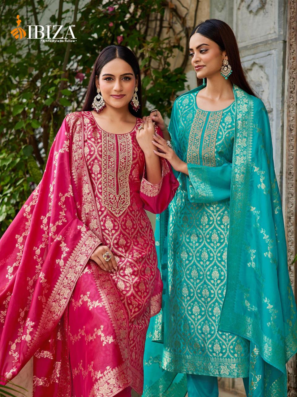 Ibiza prerna banglory silk non catalog dress materials wholesale online 