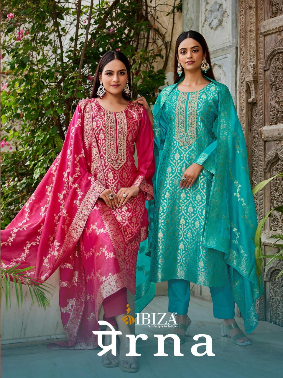 Ibiza prerna banglory silk non catalog dress materials wholesale online 