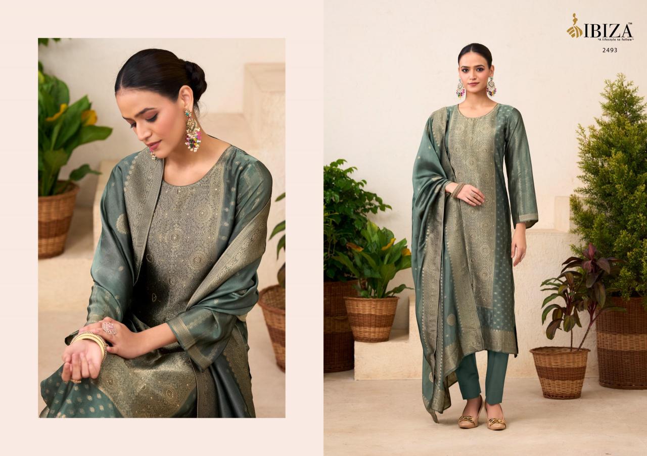 Ibiza samia 2 banglory silk wholesale dress material market in tirupur