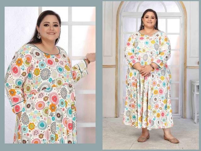 Moksh International plus size color vol 1 kurti wholesale surat online 