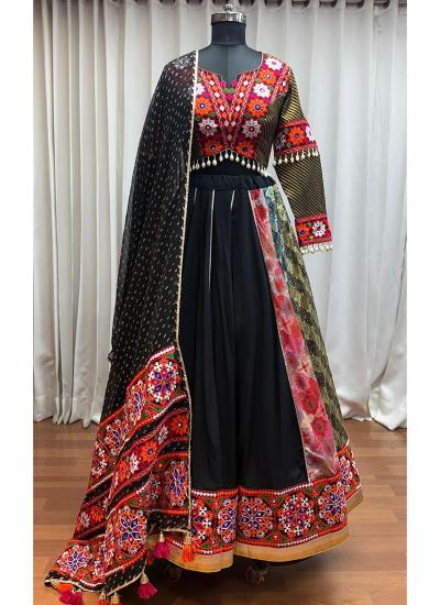 Multi Color Viscose Rayon Thread Embroidery Work 347 Budget-friendly lehenga choli suppliers in Delhi