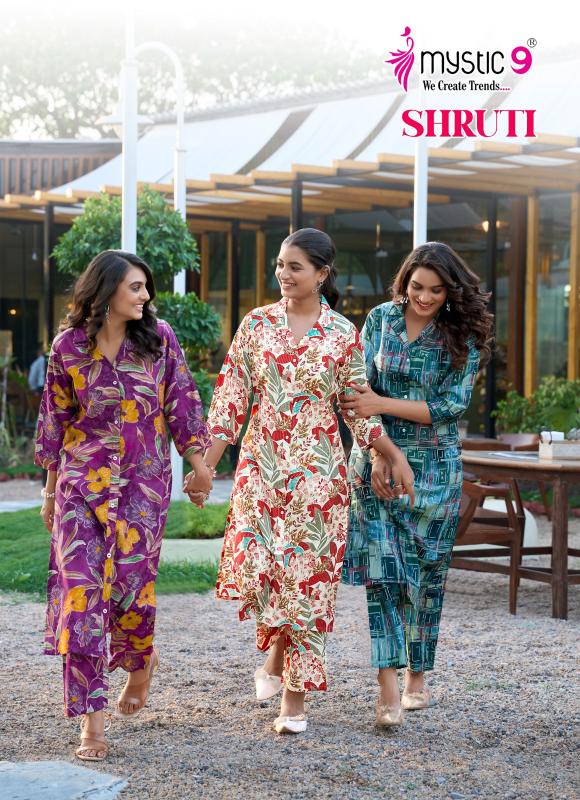 Mystic9 shruti vol 1 coord set wholesale market for womens clothing