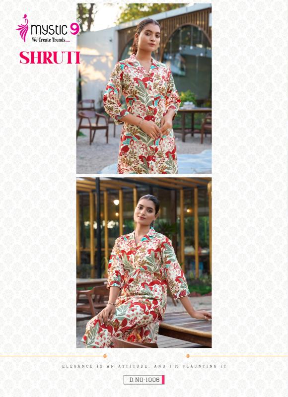 Mystic9 shruti vol 1 coord set wholesale market for womens clothing