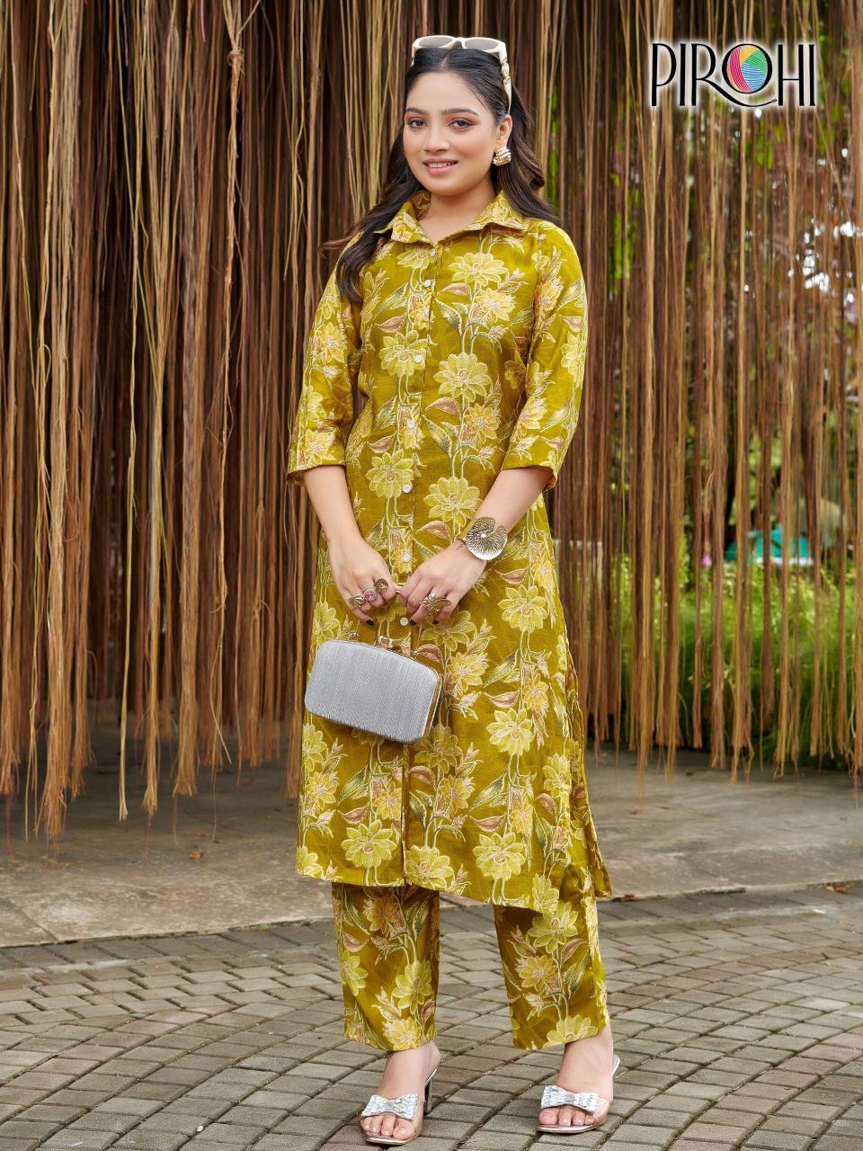 Pirohi kimora viscose coord set wholesale cloth market online