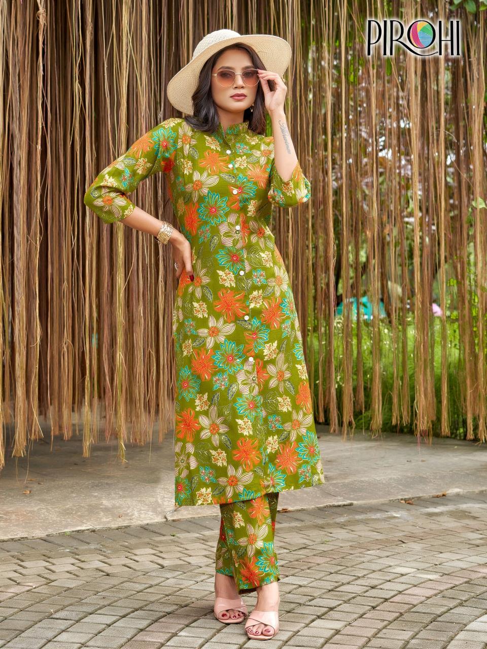 Pirohi kimora viscose coord set wholesale cloth market online