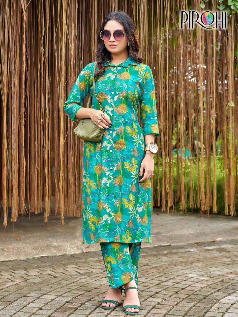 Pirohi kimora viscose coord set wholesale cloth market online