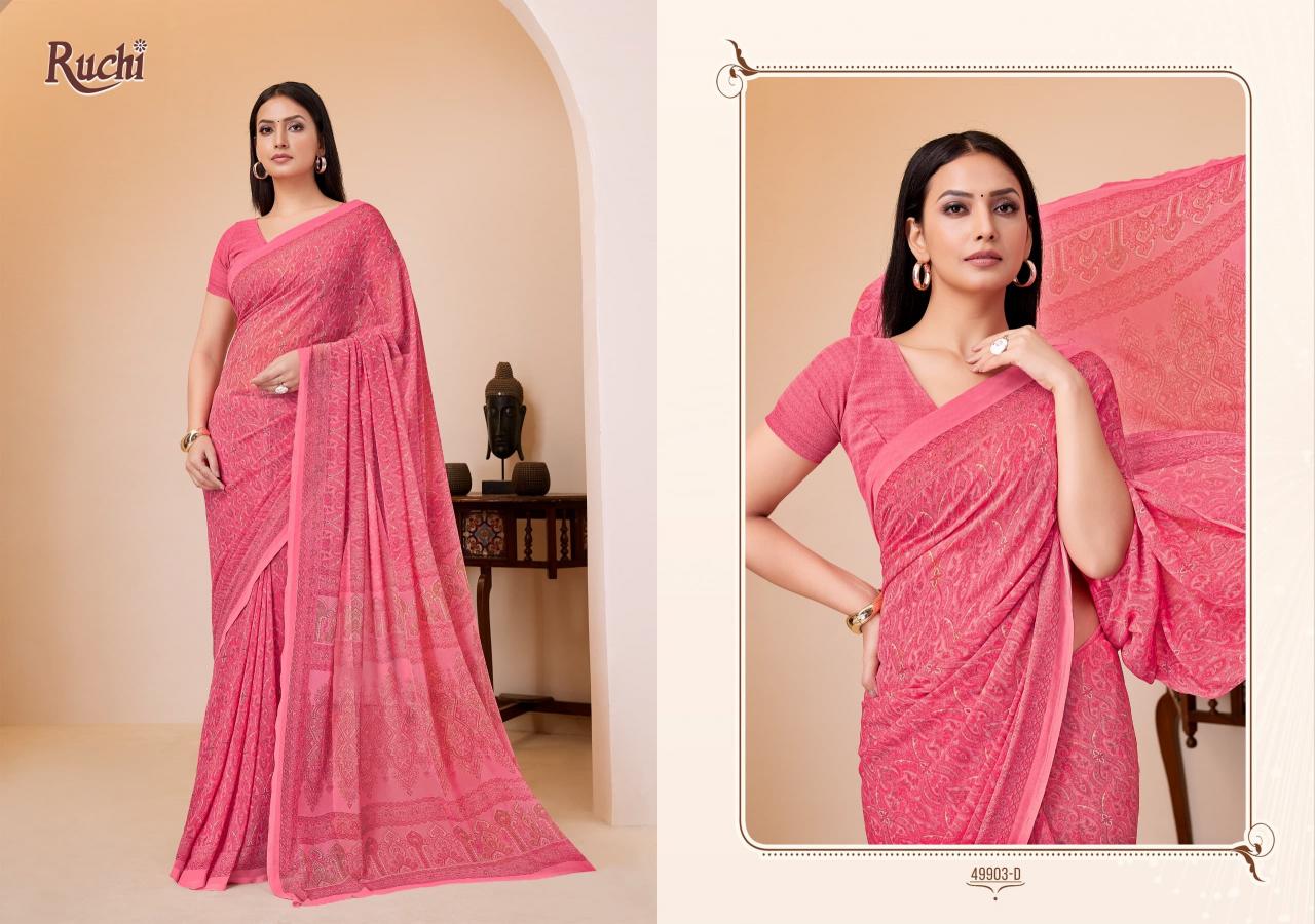 Ruchi ragaa georgette saree shop in surat