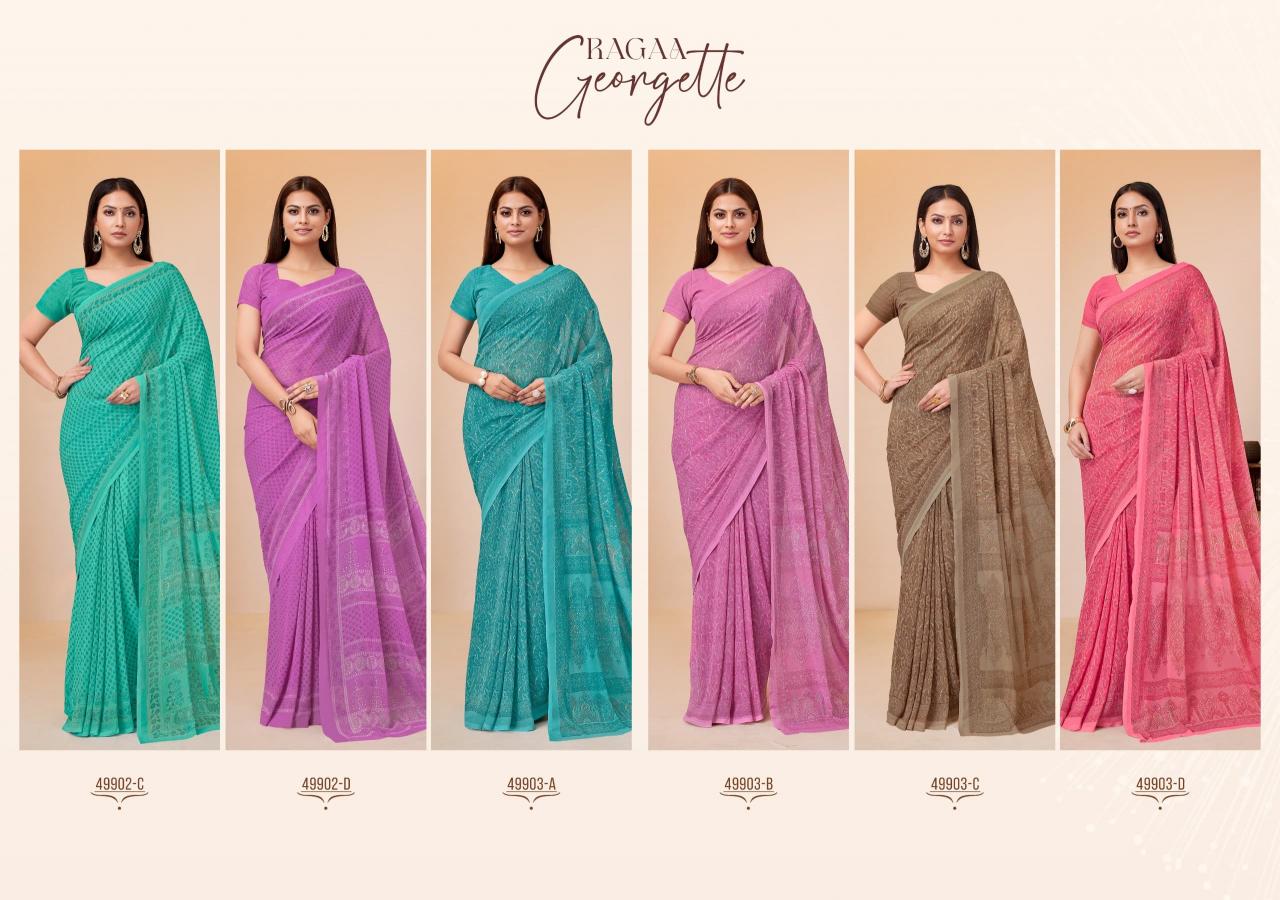 Ruchi ragaa georgette saree shop in surat