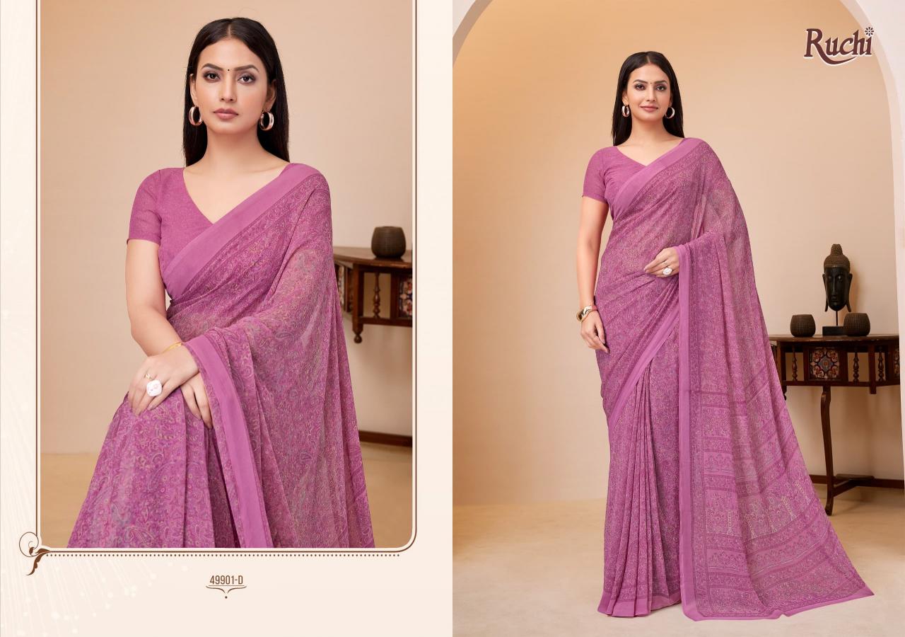 Ruchi ragaa georgette saree shop in surat