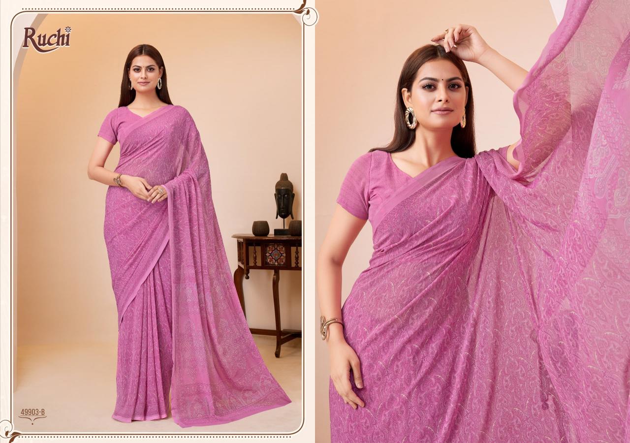Ruchi ragaa georgette saree shop in surat