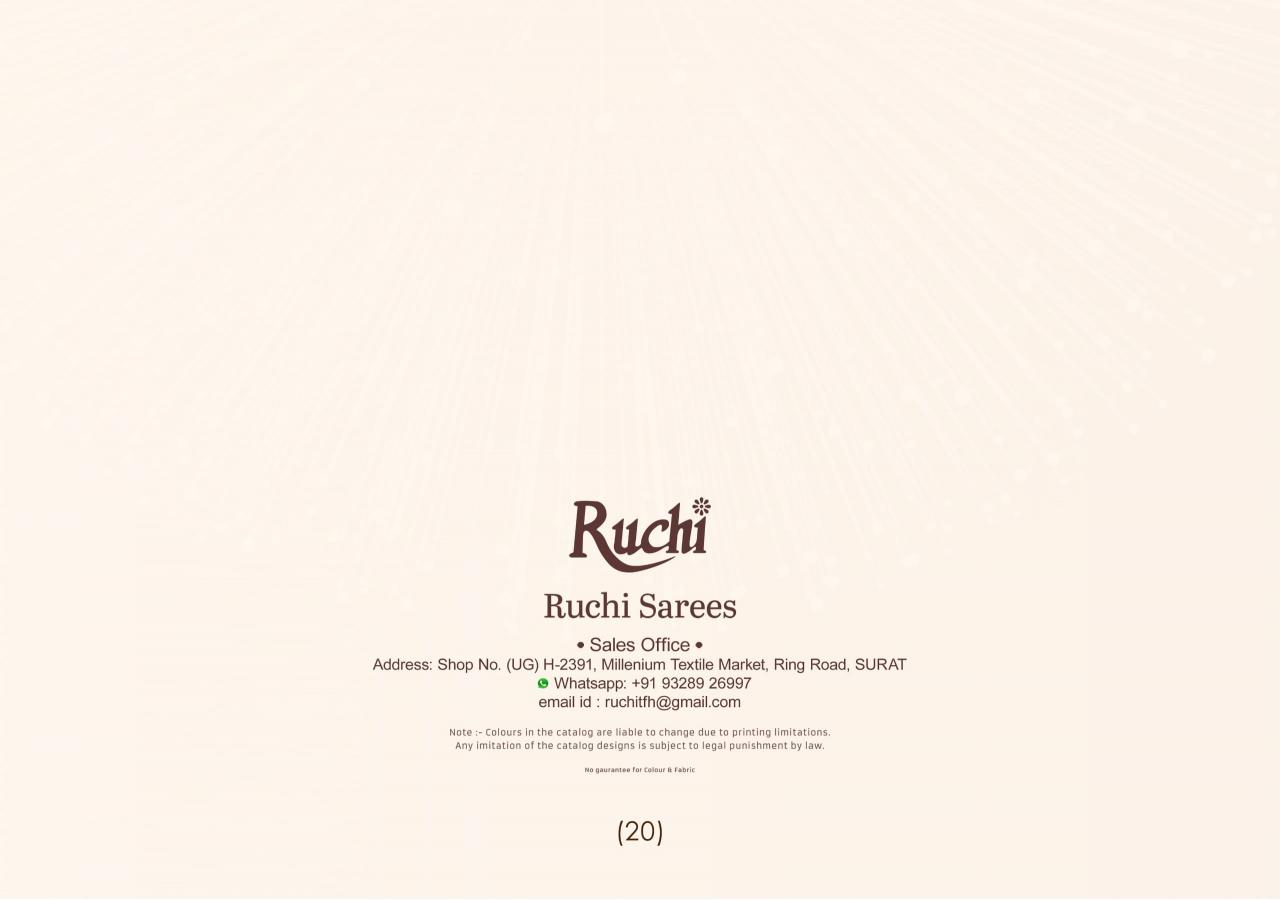 Ruchi ragaa georgette saree shop in surat