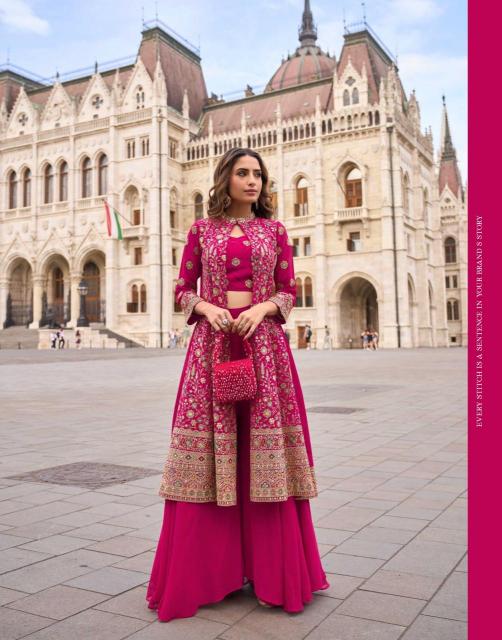 Sayuri designer isha georgette wholesale salwar suit catalogue