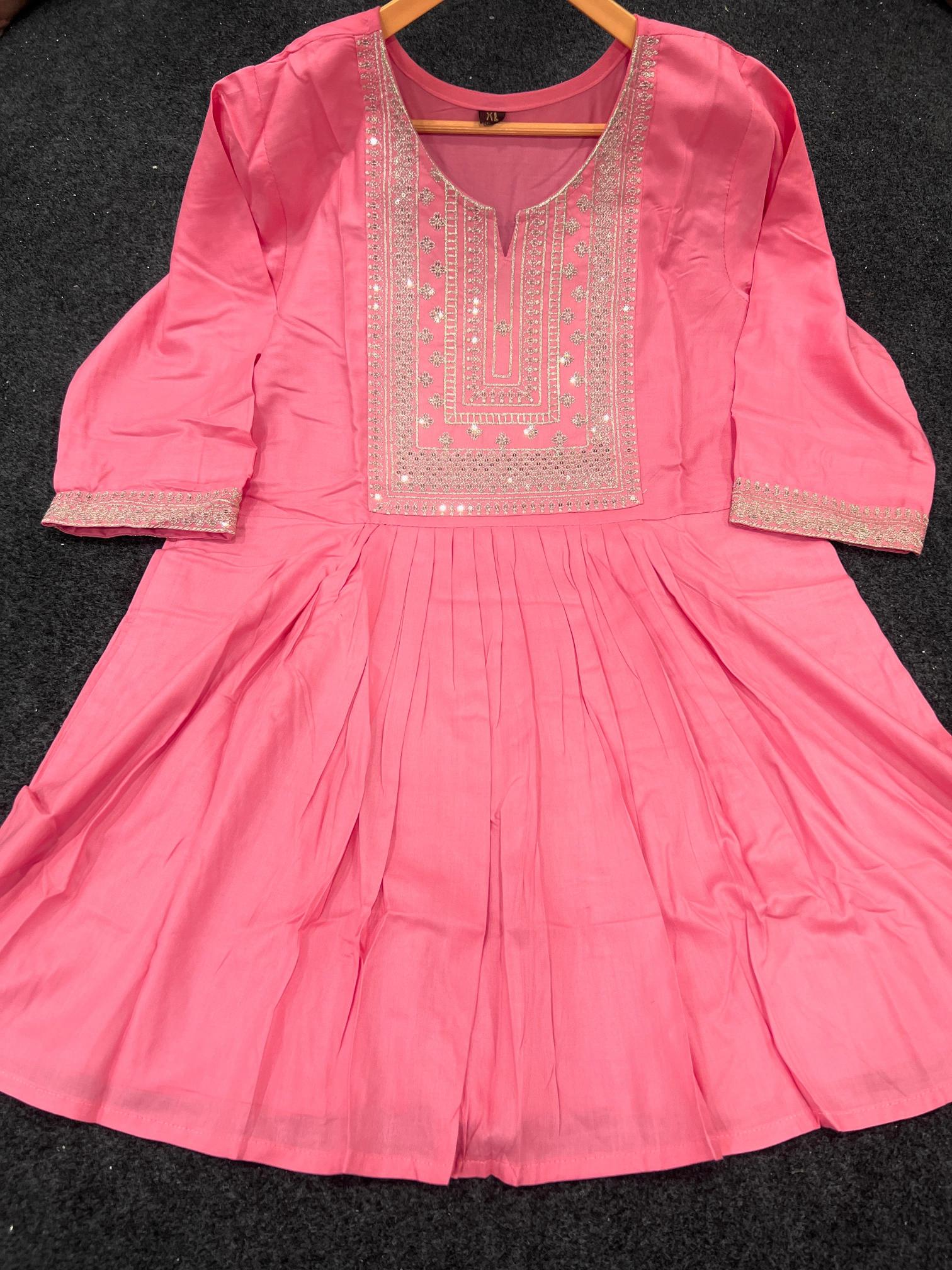 Shorya adaa 2.0 embroidery work short top clothing dealers in india