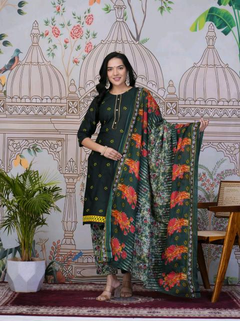 Shorya cotton 3 piece womens branded clothing wholesale