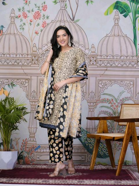 Shorya cotton 3 piece womens branded clothing wholesale