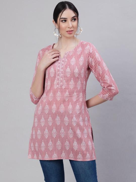 Shorya cotton printed short top wholesale dresses for women