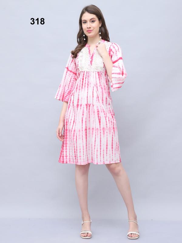 Shorya dress 42 length pure cotton branded kurtis wholesale