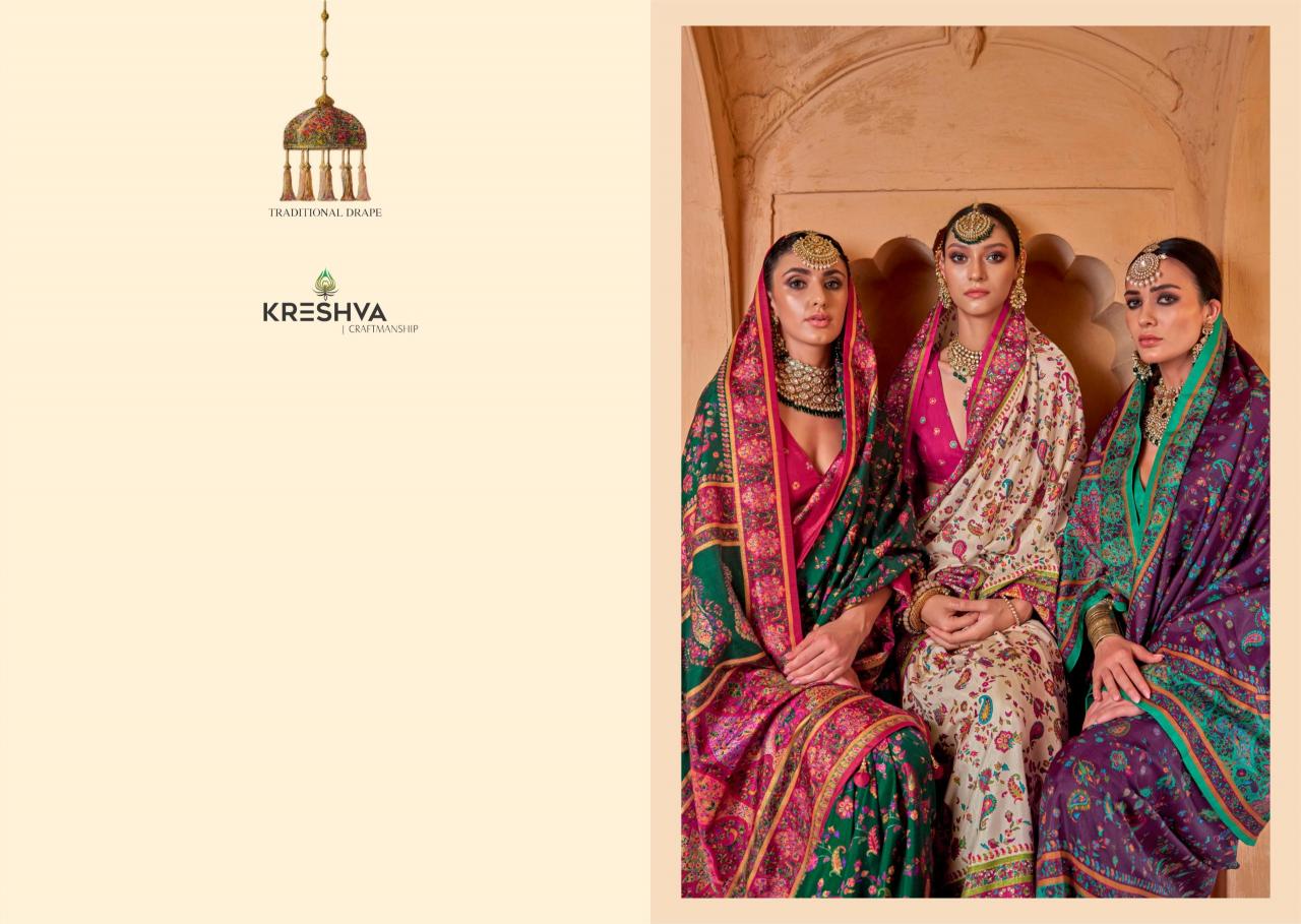 Shorya Kreshva priyatama silk surat retail saree market