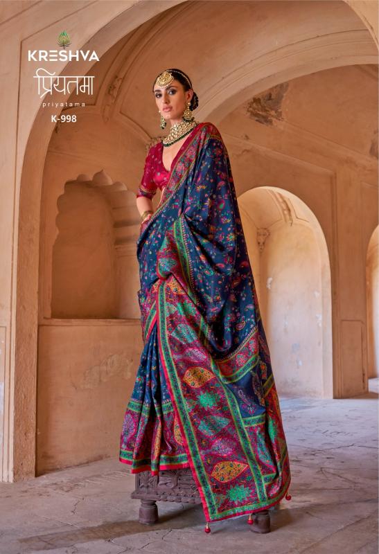 Shorya Kreshva priyatama silk surat retail saree market
