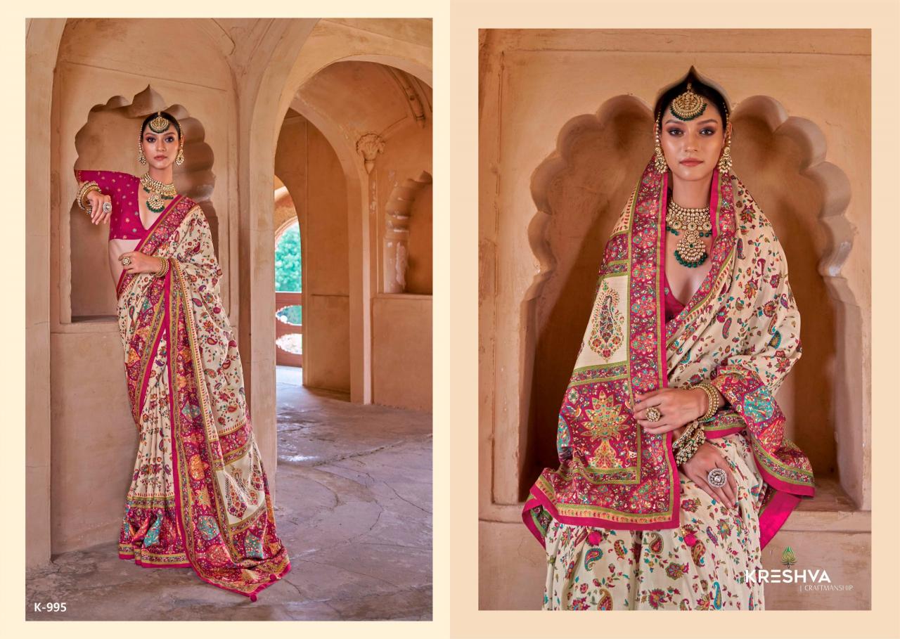 Shorya Kreshva priyatama silk surat retail saree market