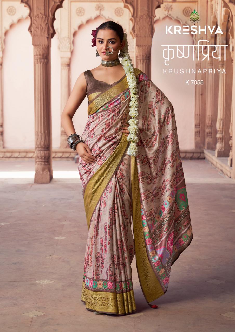 Shorya krushnapriya viscose digital print surat sadi market