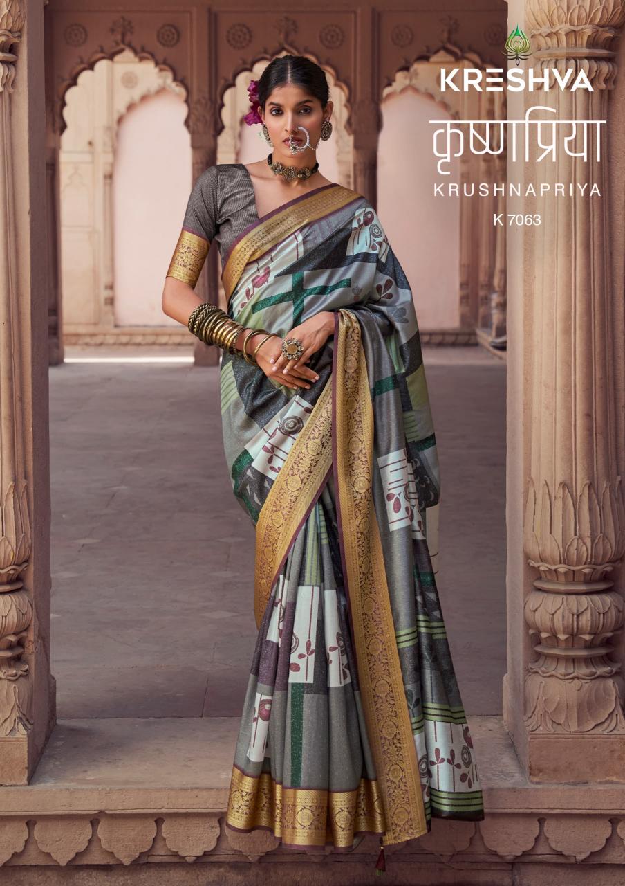 Shorya krushnapriya viscose digital print surat sadi market