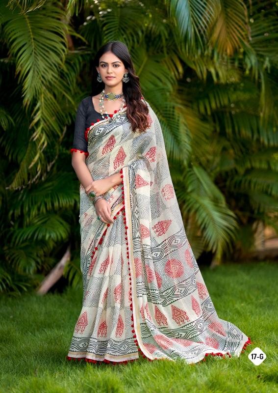 Shorya s.r pum pum 17 cotton saree wholesale market in surat