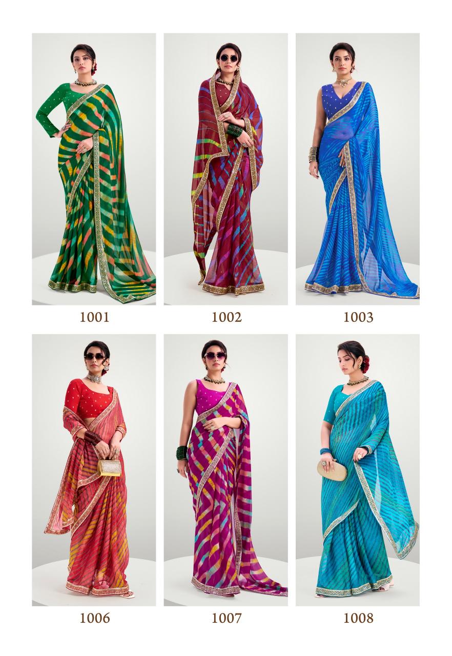 Shorya stavan rajwadi silk with jaipuri saree surat wholesale market 