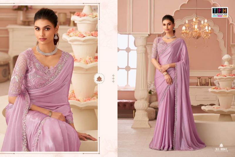 Shorya TFH salsa style d.no.8004 sarees wholesale market